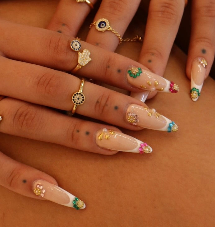 Cubic Zirconia - Evil Eye Ring