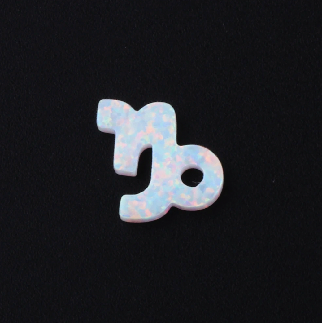 Blue Opal Zodiac Sign Necklaces