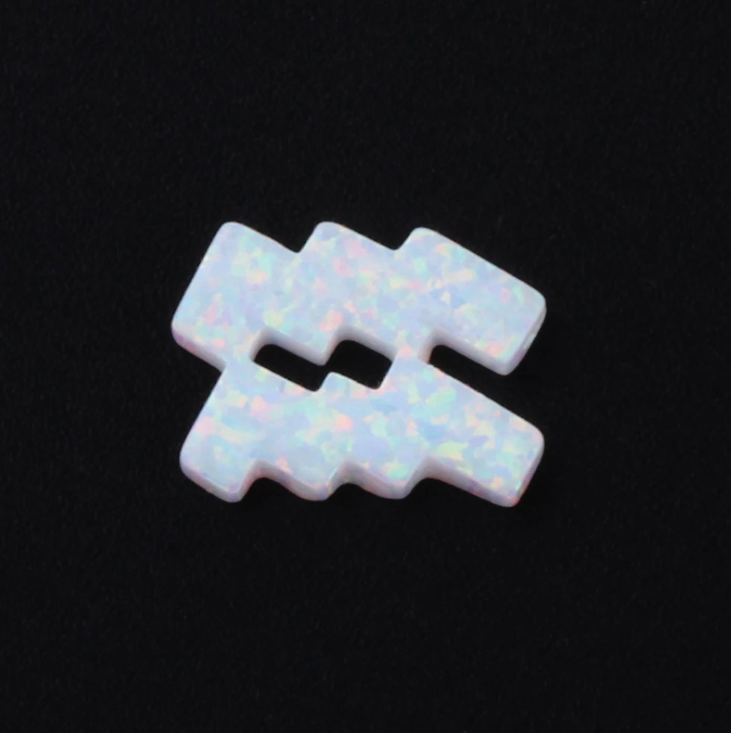 Blue Opal Zodiac Sign Necklaces