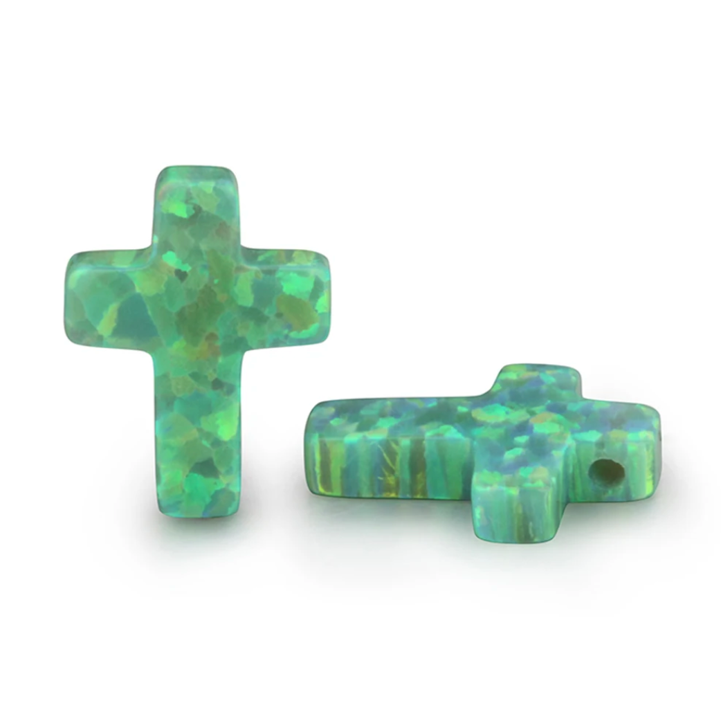 Opal Cross Necklaces