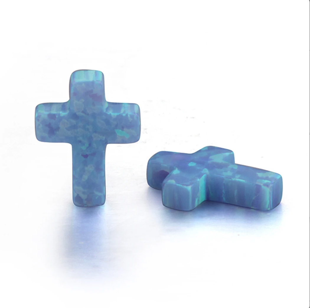 Opal Cross Chain Bracelets