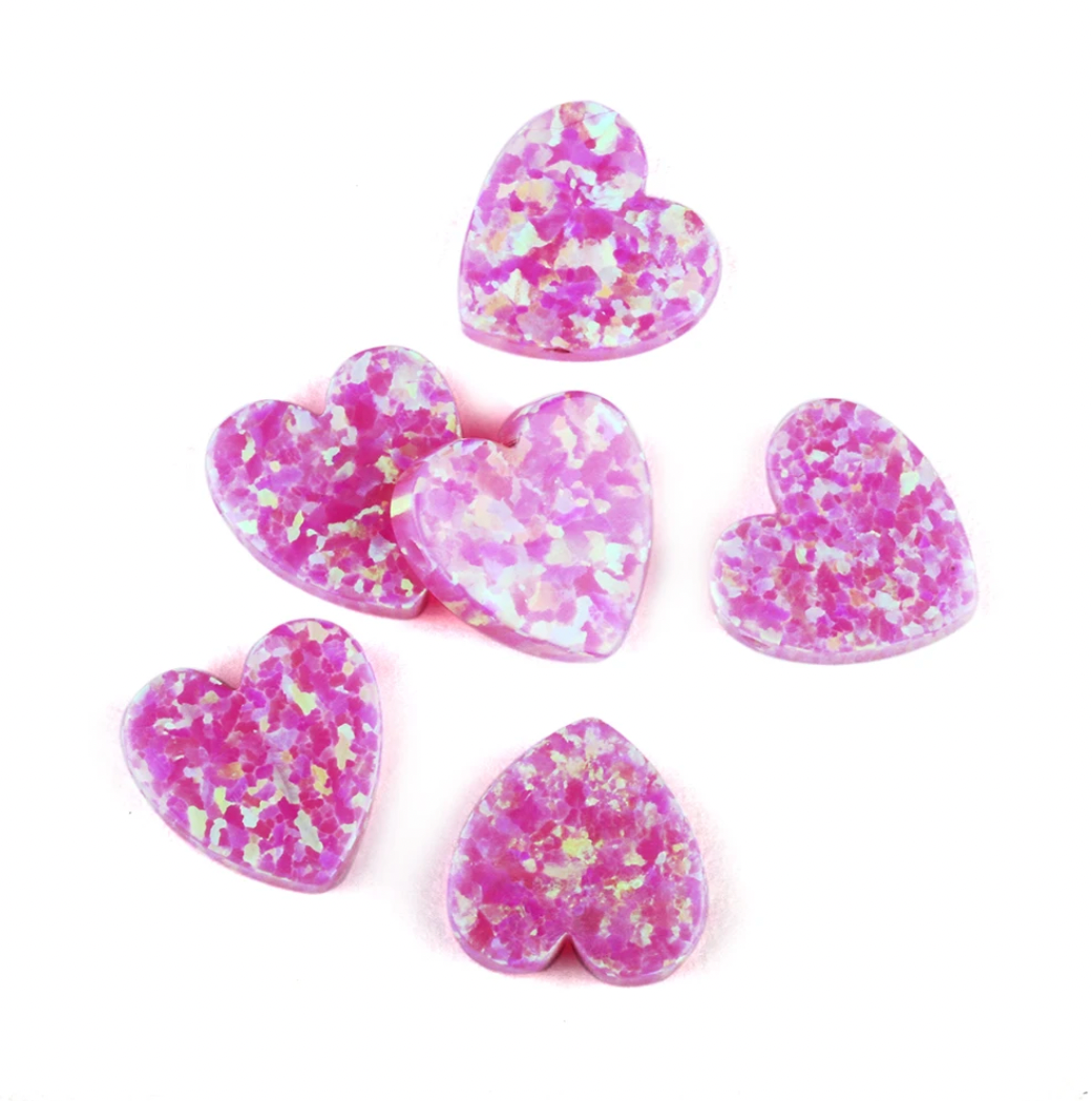 Opal Heart Chain Bracelets